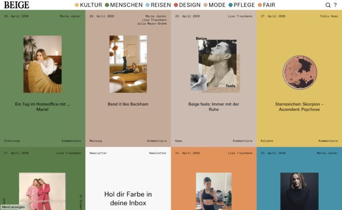 beige_screenshot_website